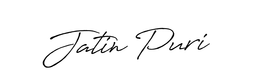 This is the best signature style for the Jatin Puri name. Also you like these signature font (Antro_Vectra_Bolder). Mix name signature. Jatin Puri signature style 7 images and pictures png