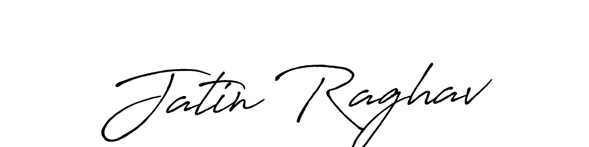 Also we have Jatin Raghav name is the best signature style. Create professional handwritten signature collection using Antro_Vectra_Bolder autograph style. Jatin Raghav signature style 7 images and pictures png