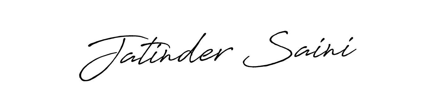 if you are searching for the best signature style for your name Jatinder Saini. so please give up your signature search. here we have designed multiple signature styles  using Antro_Vectra_Bolder. Jatinder Saini signature style 7 images and pictures png