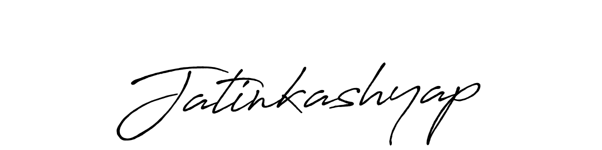 Create a beautiful signature design for name Jatinkashyap. With this signature (Antro_Vectra_Bolder) fonts, you can make a handwritten signature for free. Jatinkashyap signature style 7 images and pictures png