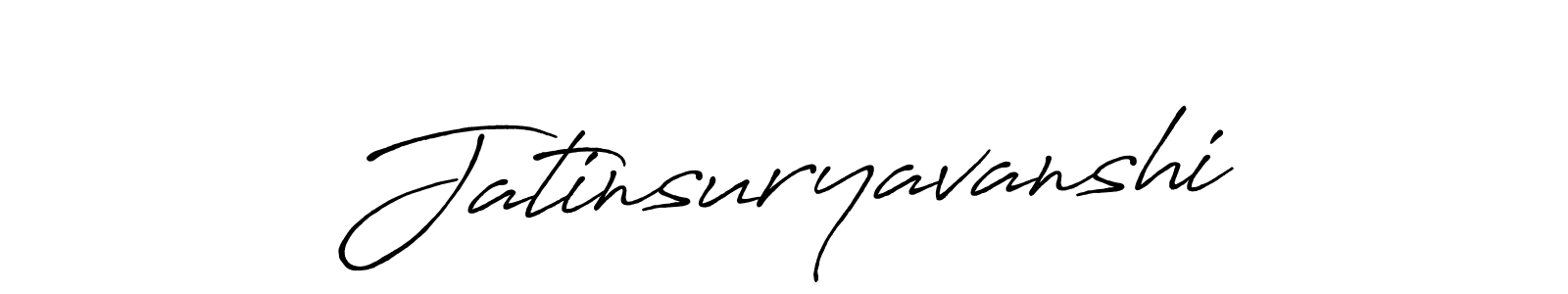This is the best signature style for the Jatinsuryavanshi name. Also you like these signature font (Antro_Vectra_Bolder). Mix name signature. Jatinsuryavanshi signature style 7 images and pictures png