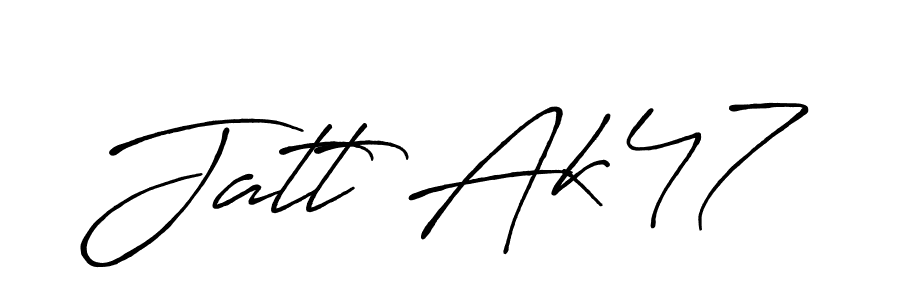 You can use this online signature creator to create a handwritten signature for the name Jatt Ak47. This is the best online autograph maker. Jatt Ak47 signature style 7 images and pictures png