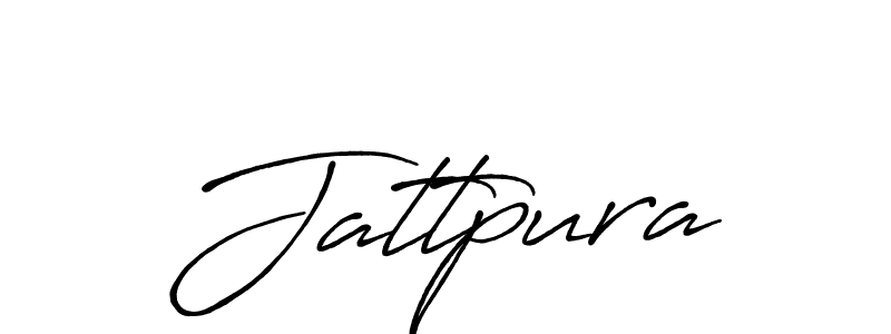 Design your own signature with our free online signature maker. With this signature software, you can create a handwritten (Antro_Vectra_Bolder) signature for name Jattpura. Jattpura signature style 7 images and pictures png