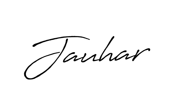 Jauhar stylish signature style. Best Handwritten Sign (Antro_Vectra_Bolder) for my name. Handwritten Signature Collection Ideas for my name Jauhar. Jauhar signature style 7 images and pictures png