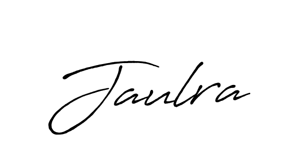Jaulra stylish signature style. Best Handwritten Sign (Antro_Vectra_Bolder) for my name. Handwritten Signature Collection Ideas for my name Jaulra. Jaulra signature style 7 images and pictures png