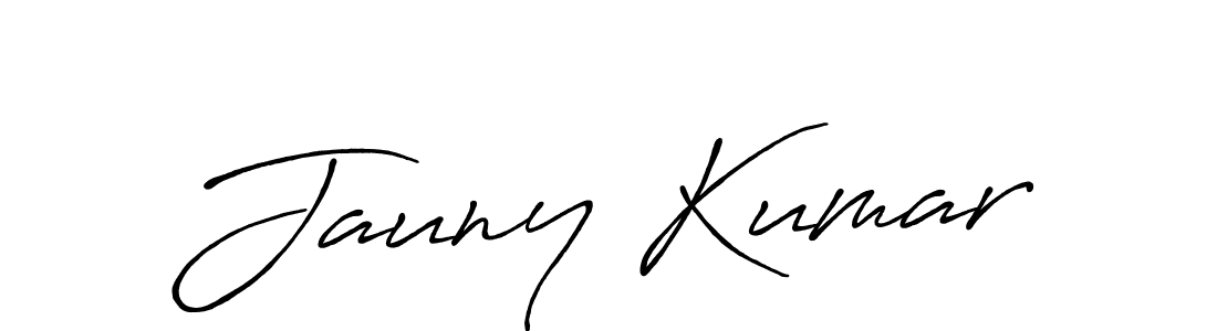 How to Draw Jauny Kumar signature style? Antro_Vectra_Bolder is a latest design signature styles for name Jauny Kumar. Jauny Kumar signature style 7 images and pictures png