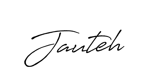The best way (Antro_Vectra_Bolder) to make a short signature is to pick only two or three words in your name. The name Jauteh include a total of six letters. For converting this name. Jauteh signature style 7 images and pictures png