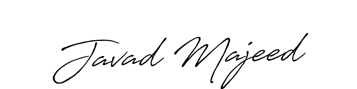 Javad Majeed stylish signature style. Best Handwritten Sign (Antro_Vectra_Bolder) for my name. Handwritten Signature Collection Ideas for my name Javad Majeed. Javad Majeed signature style 7 images and pictures png