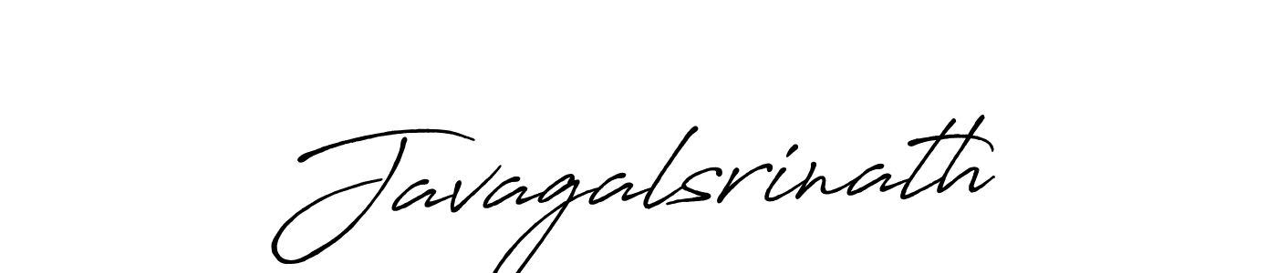 Design your own signature with our free online signature maker. With this signature software, you can create a handwritten (Antro_Vectra_Bolder) signature for name Javagalsrinath. Javagalsrinath signature style 7 images and pictures png