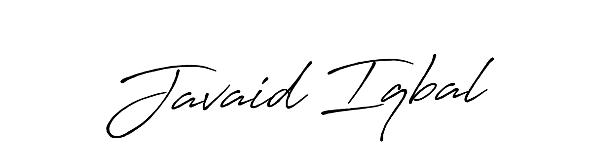 Also You can easily find your signature by using the search form. We will create Javaid Iqbal name handwritten signature images for you free of cost using Antro_Vectra_Bolder sign style. Javaid Iqbal signature style 7 images and pictures png