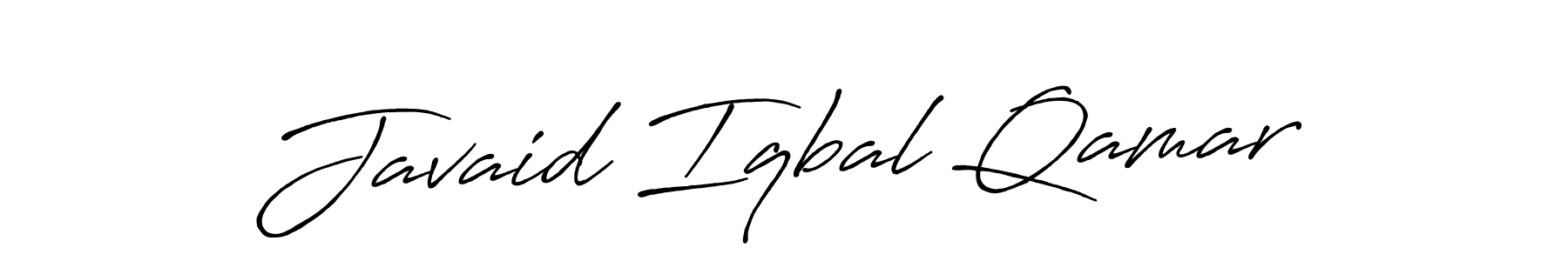 Javaid Iqbal Qamar stylish signature style. Best Handwritten Sign (Antro_Vectra_Bolder) for my name. Handwritten Signature Collection Ideas for my name Javaid Iqbal Qamar. Javaid Iqbal Qamar signature style 7 images and pictures png