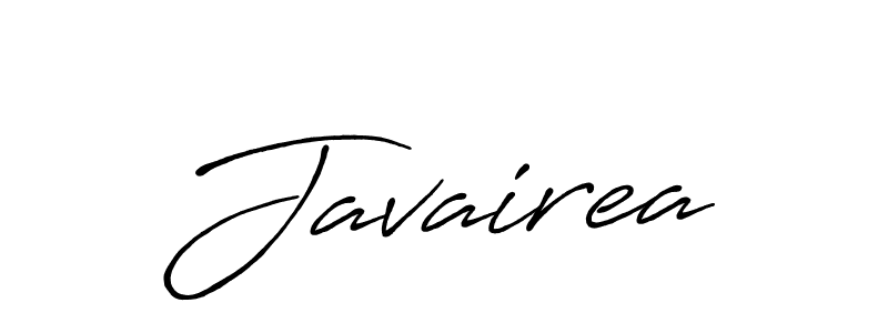 Make a beautiful signature design for name Javairea. With this signature (Antro_Vectra_Bolder) style, you can create a handwritten signature for free. Javairea signature style 7 images and pictures png