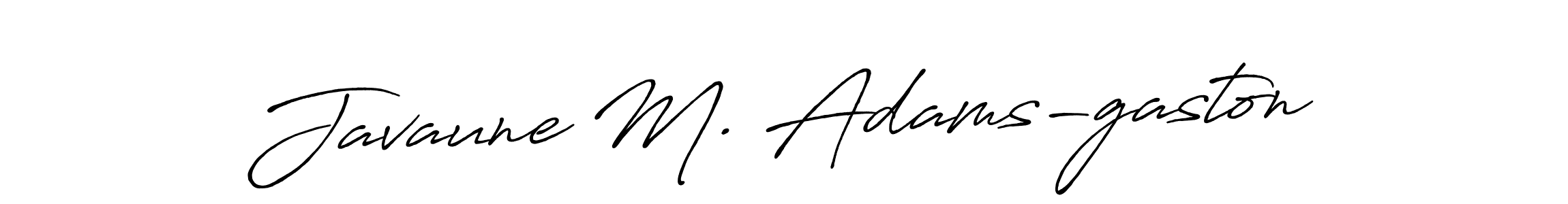 How to Draw Javaune M. Adams-gaston signature style? Antro_Vectra_Bolder is a latest design signature styles for name Javaune M. Adams-gaston. Javaune M. Adams-gaston signature style 7 images and pictures png