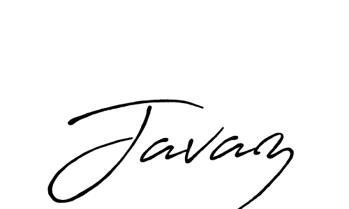 Javaz stylish signature style. Best Handwritten Sign (Antro_Vectra_Bolder) for my name. Handwritten Signature Collection Ideas for my name Javaz. Javaz signature style 7 images and pictures png