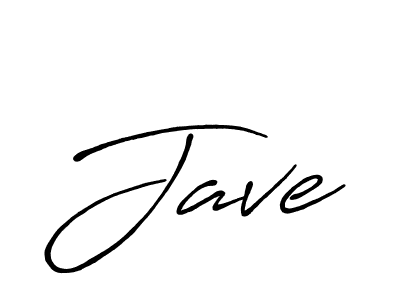 Design your own signature with our free online signature maker. With this signature software, you can create a handwritten (Antro_Vectra_Bolder) signature for name Jave. Jave signature style 7 images and pictures png