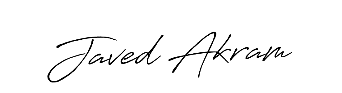 Also we have Javed Akram name is the best signature style. Create professional handwritten signature collection using Antro_Vectra_Bolder autograph style. Javed Akram signature style 7 images and pictures png