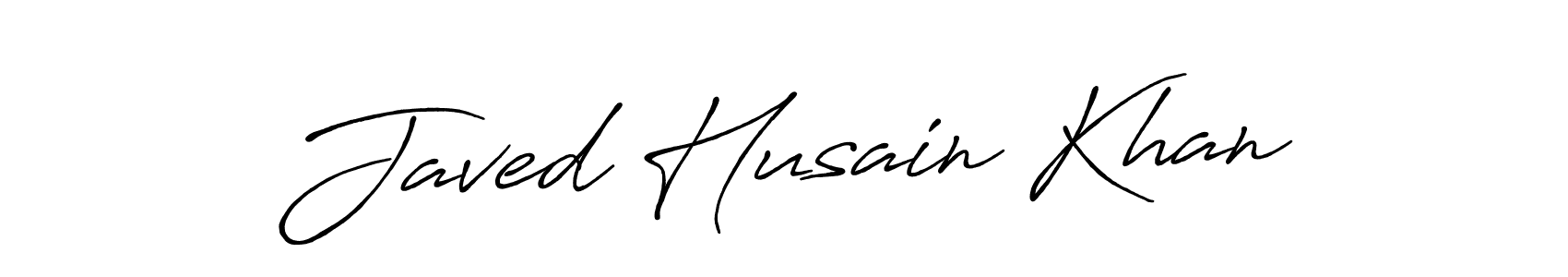 Make a short Javed Husain Khan signature style. Manage your documents anywhere anytime using Antro_Vectra_Bolder. Create and add eSignatures, submit forms, share and send files easily. Javed Husain Khan signature style 7 images and pictures png