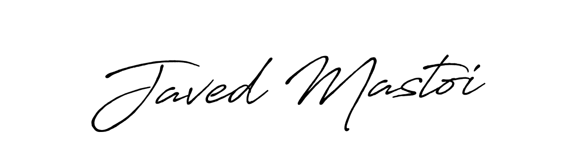 Similarly Antro_Vectra_Bolder is the best handwritten signature design. Signature creator online .You can use it as an online autograph creator for name Javed Mastoi. Javed Mastoi signature style 7 images and pictures png