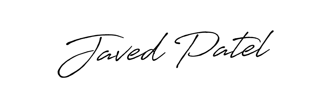 It looks lik you need a new signature style for name Javed Patel. Design unique handwritten (Antro_Vectra_Bolder) signature with our free signature maker in just a few clicks. Javed Patel signature style 7 images and pictures png
