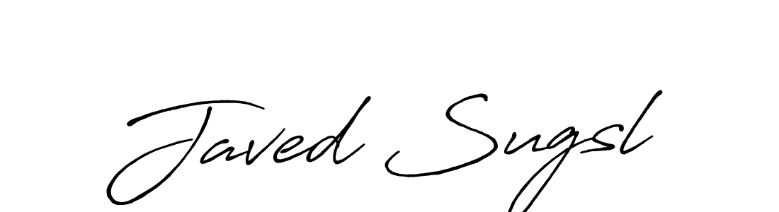 Also You can easily find your signature by using the search form. We will create Javed Sugsl name handwritten signature images for you free of cost using Antro_Vectra_Bolder sign style. Javed Sugsl signature style 7 images and pictures png
