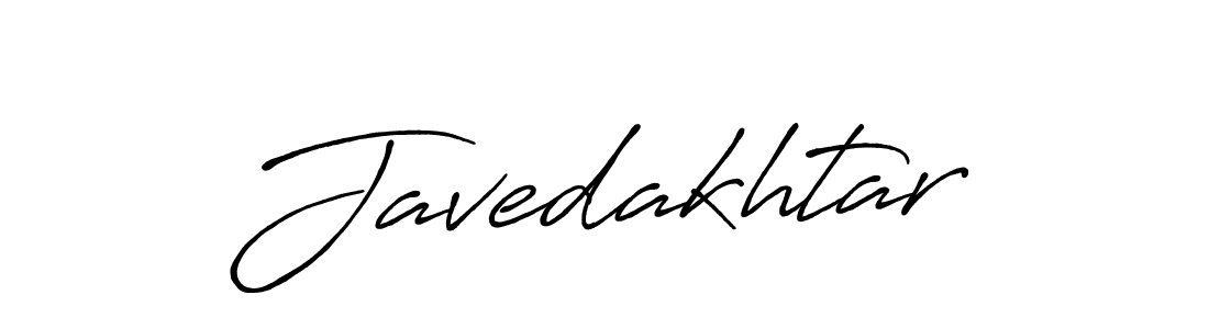 Design your own signature with our free online signature maker. With this signature software, you can create a handwritten (Antro_Vectra_Bolder) signature for name Javedakhtar. Javedakhtar signature style 7 images and pictures png