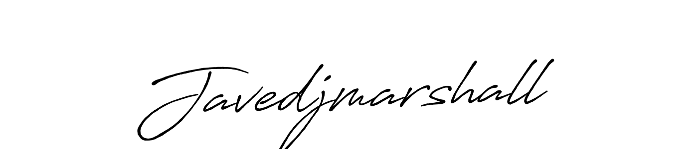 Design your own signature with our free online signature maker. With this signature software, you can create a handwritten (Antro_Vectra_Bolder) signature for name Javedjmarshall. Javedjmarshall signature style 7 images and pictures png