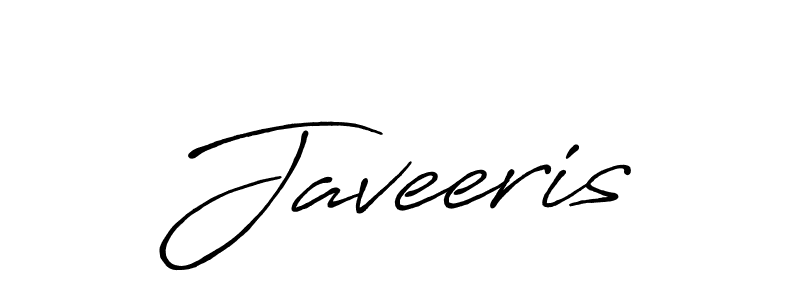 Make a beautiful signature design for name Javeeris. With this signature (Antro_Vectra_Bolder) style, you can create a handwritten signature for free. Javeeris signature style 7 images and pictures png