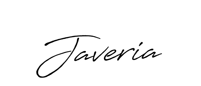 Design your own signature with our free online signature maker. With this signature software, you can create a handwritten (Antro_Vectra_Bolder) signature for name Javeria. Javeria signature style 7 images and pictures png