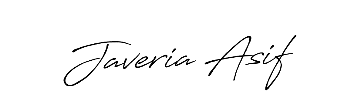 Antro_Vectra_Bolder is a professional signature style that is perfect for those who want to add a touch of class to their signature. It is also a great choice for those who want to make their signature more unique. Get Javeria Asif name to fancy signature for free. Javeria Asif signature style 7 images and pictures png