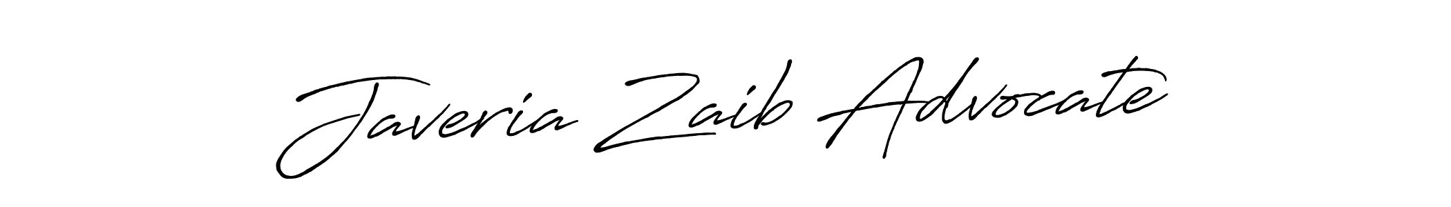 Make a beautiful signature design for name Javeria Zaib Advocate. Use this online signature maker to create a handwritten signature for free. Javeria Zaib Advocate signature style 7 images and pictures png