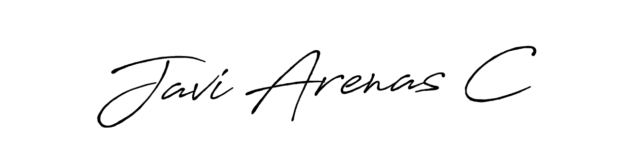 Also You can easily find your signature by using the search form. We will create Javi Arenas C name handwritten signature images for you free of cost using Antro_Vectra_Bolder sign style. Javi Arenas C signature style 7 images and pictures png