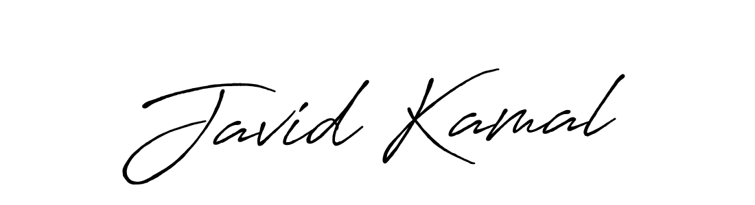 Antro_Vectra_Bolder is a professional signature style that is perfect for those who want to add a touch of class to their signature. It is also a great choice for those who want to make their signature more unique. Get Javid Kamal name to fancy signature for free. Javid Kamal signature style 7 images and pictures png
