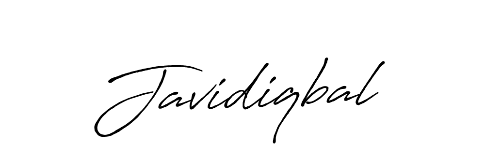 Also we have Javidiqbal name is the best signature style. Create professional handwritten signature collection using Antro_Vectra_Bolder autograph style. Javidiqbal signature style 7 images and pictures png