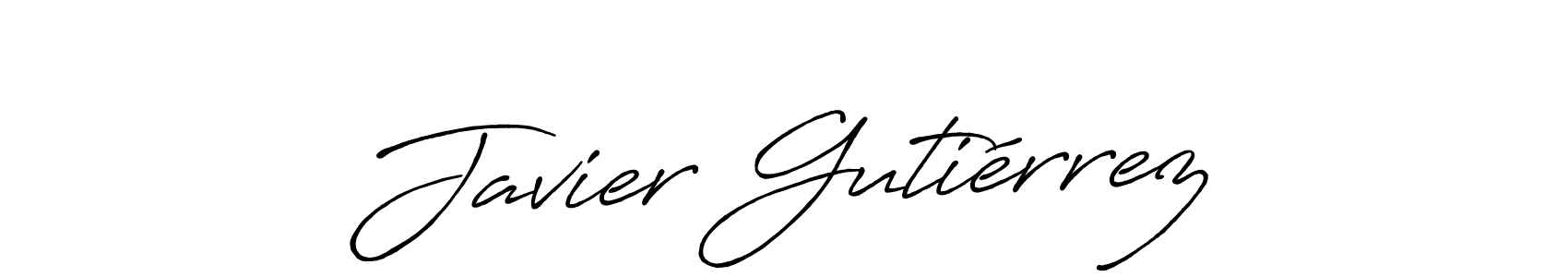 Similarly Antro_Vectra_Bolder is the best handwritten signature design. Signature creator online .You can use it as an online autograph creator for name Javier Gutiérrez. Javier Gutiérrez signature style 7 images and pictures png