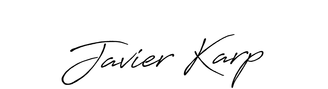 It looks lik you need a new signature style for name Javier Karp. Design unique handwritten (Antro_Vectra_Bolder) signature with our free signature maker in just a few clicks. Javier Karp signature style 7 images and pictures png