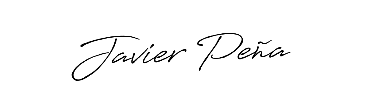 Once you've used our free online signature maker to create your best signature Antro_Vectra_Bolder style, it's time to enjoy all of the benefits that Javier Peña name signing documents. Javier Peña signature style 7 images and pictures png