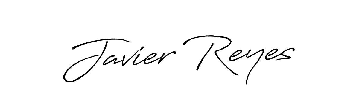Also we have Javier Reyes name is the best signature style. Create professional handwritten signature collection using Antro_Vectra_Bolder autograph style. Javier Reyes signature style 7 images and pictures png