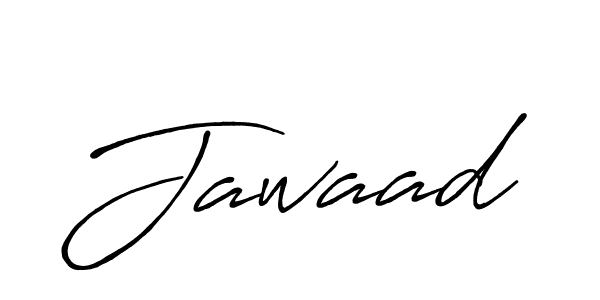 Use a signature maker to create a handwritten signature online. With this signature software, you can design (Antro_Vectra_Bolder) your own signature for name Jawaad. Jawaad signature style 7 images and pictures png