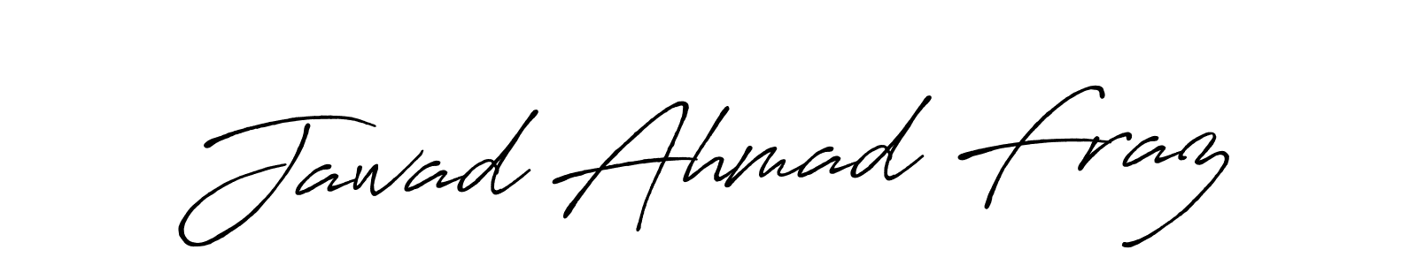 Also we have Jawad Ahmad Fraz name is the best signature style. Create professional handwritten signature collection using Antro_Vectra_Bolder autograph style. Jawad Ahmad Fraz signature style 7 images and pictures png