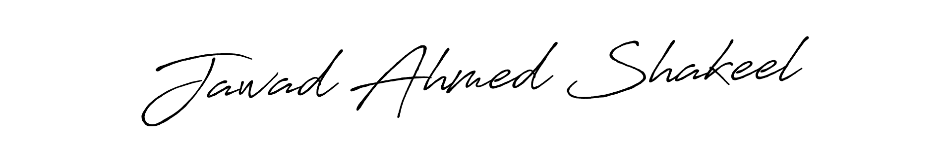 Also we have Jawad Ahmed Shakeel name is the best signature style. Create professional handwritten signature collection using Antro_Vectra_Bolder autograph style. Jawad Ahmed Shakeel signature style 7 images and pictures png
