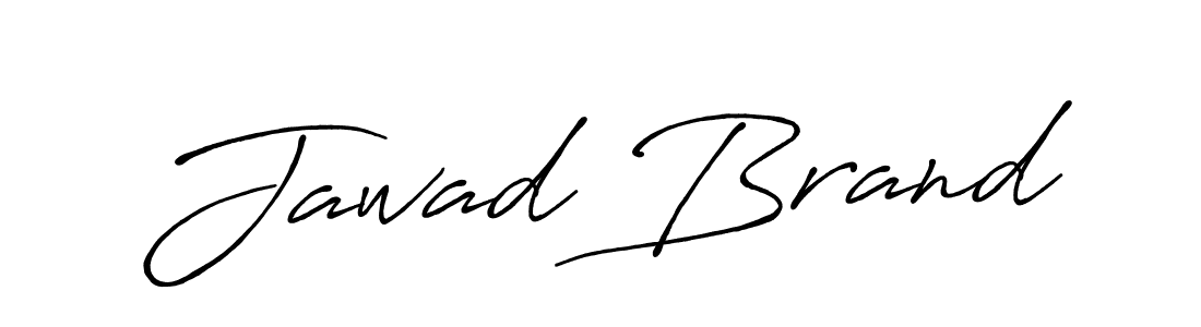 Jawad Brand stylish signature style. Best Handwritten Sign (Antro_Vectra_Bolder) for my name. Handwritten Signature Collection Ideas for my name Jawad Brand. Jawad Brand signature style 7 images and pictures png