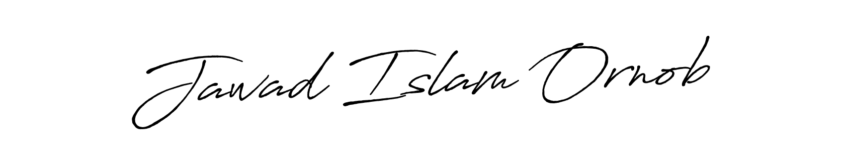 The best way (Antro_Vectra_Bolder) to make a short signature is to pick only two or three words in your name. The name Jawad Islam Ornob include a total of six letters. For converting this name. Jawad Islam Ornob signature style 7 images and pictures png