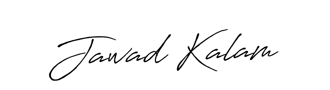 Create a beautiful signature design for name Jawad Kalam. With this signature (Antro_Vectra_Bolder) fonts, you can make a handwritten signature for free. Jawad Kalam signature style 7 images and pictures png