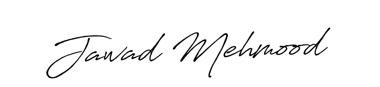 How to make Jawad Mehmood signature? Antro_Vectra_Bolder is a professional autograph style. Create handwritten signature for Jawad Mehmood name. Jawad Mehmood signature style 7 images and pictures png