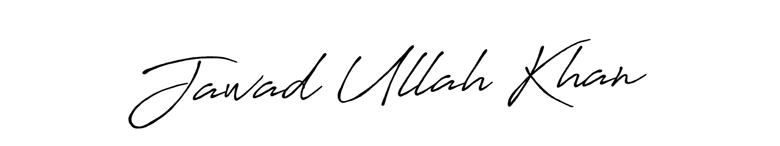 Also You can easily find your signature by using the search form. We will create Jawad Ullah Khan name handwritten signature images for you free of cost using Antro_Vectra_Bolder sign style. Jawad Ullah Khan signature style 7 images and pictures png