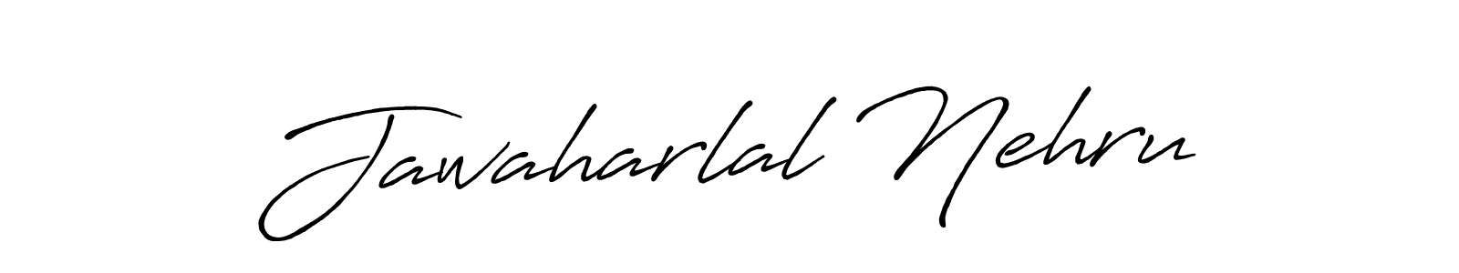 Make a beautiful signature design for name Jawaharlal Nehru. With this signature (Antro_Vectra_Bolder) style, you can create a handwritten signature for free. Jawaharlal Nehru signature style 7 images and pictures png