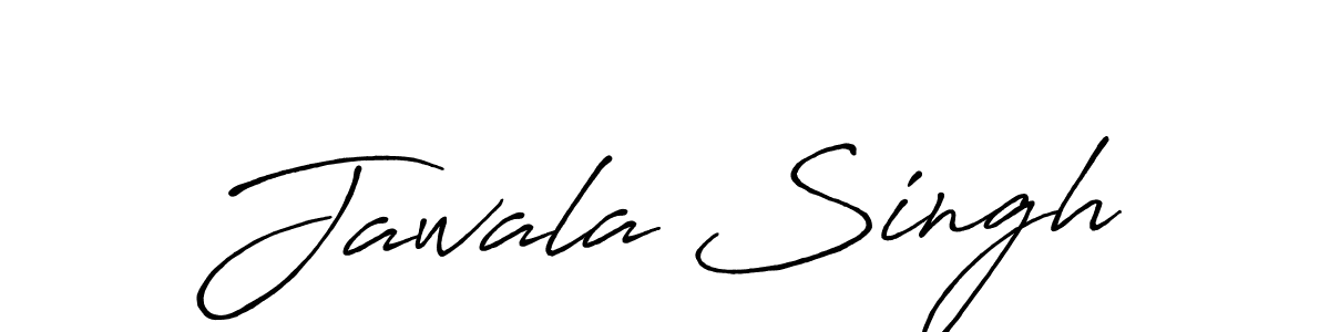 Create a beautiful signature design for name Jawala Singh. With this signature (Antro_Vectra_Bolder) fonts, you can make a handwritten signature for free. Jawala Singh signature style 7 images and pictures png