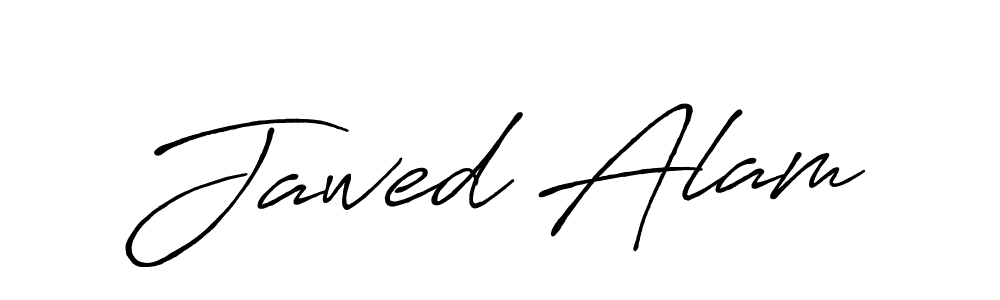 Also You can easily find your signature by using the search form. We will create Jawed Alam name handwritten signature images for you free of cost using Antro_Vectra_Bolder sign style. Jawed Alam signature style 7 images and pictures png