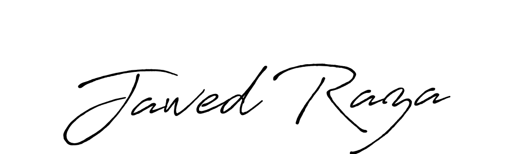 How to make Jawed Raza signature? Antro_Vectra_Bolder is a professional autograph style. Create handwritten signature for Jawed Raza name. Jawed Raza signature style 7 images and pictures png