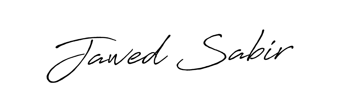 Also we have Jawed Sabir name is the best signature style. Create professional handwritten signature collection using Antro_Vectra_Bolder autograph style. Jawed Sabir signature style 7 images and pictures png